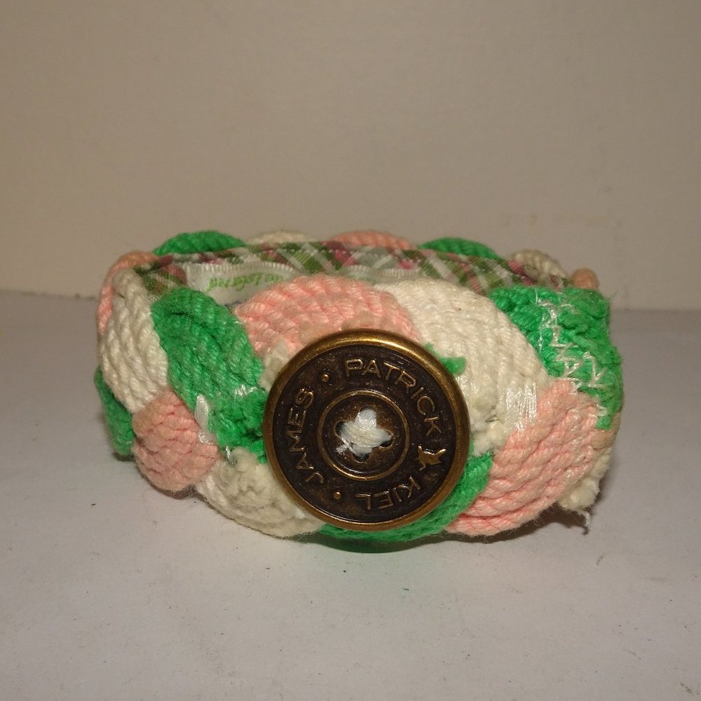 Kiel James Patrick Fabric Handmade Bangle Bracelet